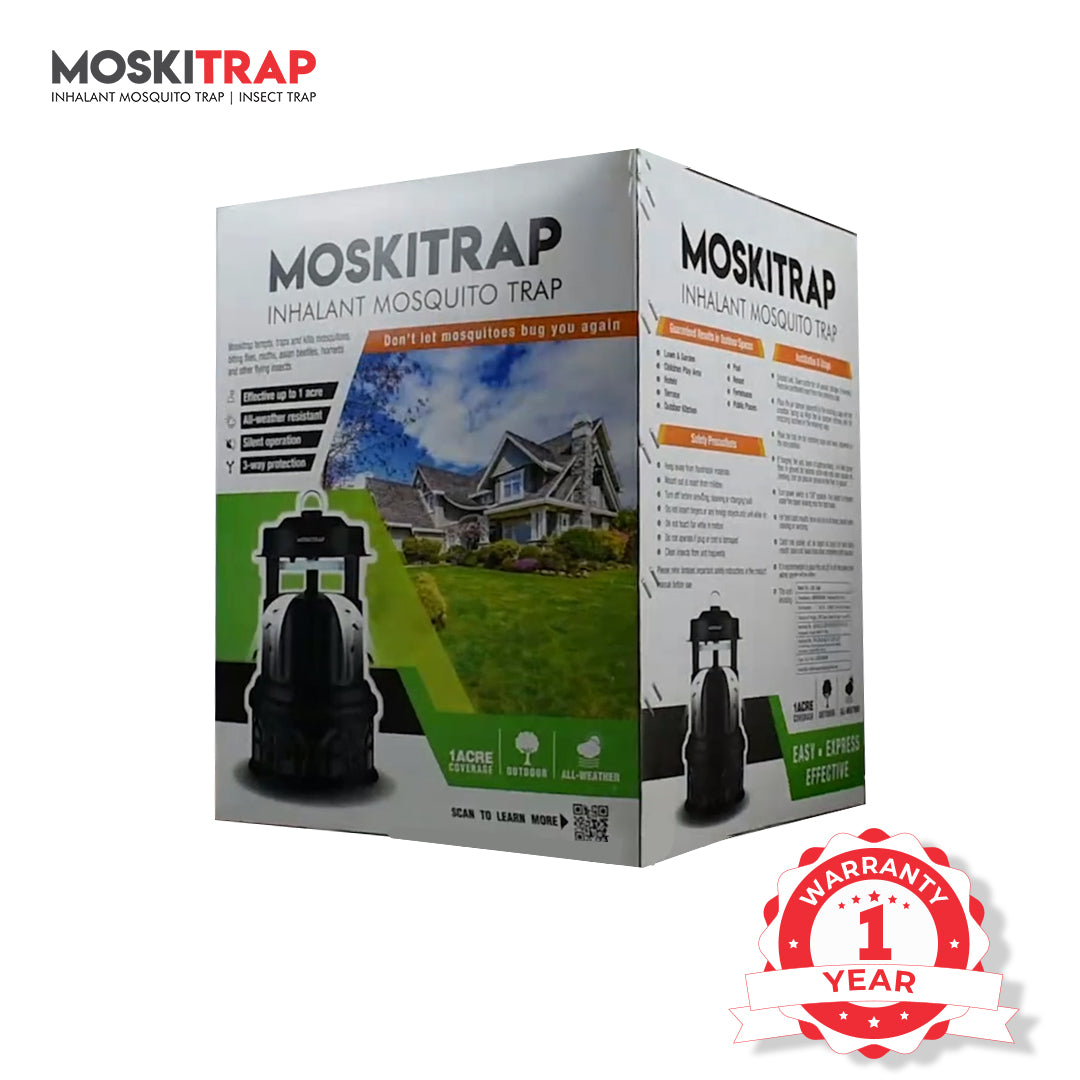 Outdoor Mosquito and Pest Killer Machine for up to 5000-10000 Sq. Ft.  - Moskitrap GM 928 |