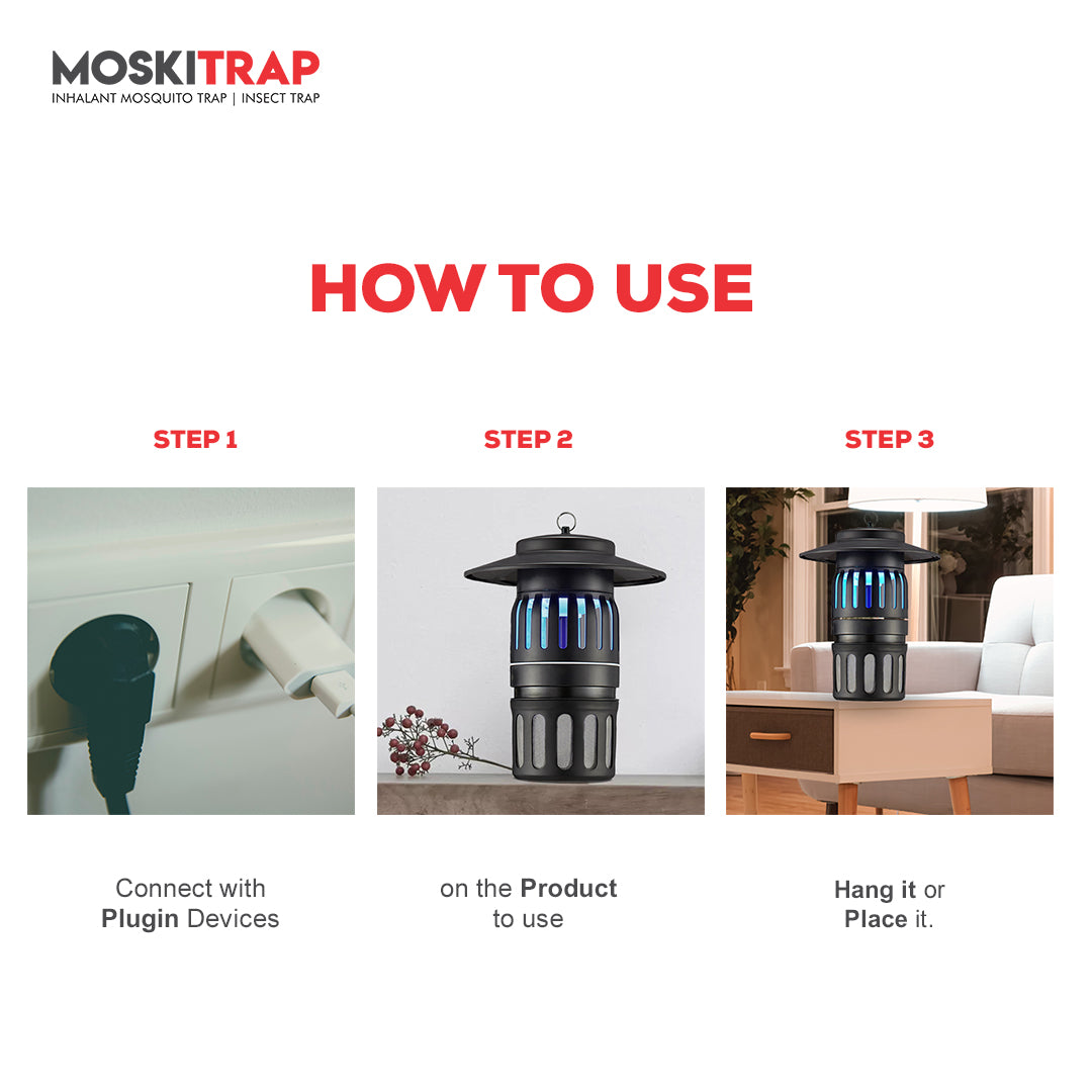 Moskitrap | Pest Trap With Stand | GM913 Indoor Pest Trap!