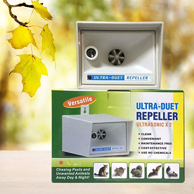 Pest-N-Trol LS-928 / Ultra Duet Repeller (No Obstruction) | The Ultra-Duet Repeller is powered by electricity and can be used anywhere there is an electrical outlet.