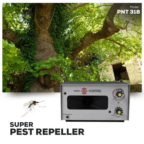 White ABS Super Pest Repeller